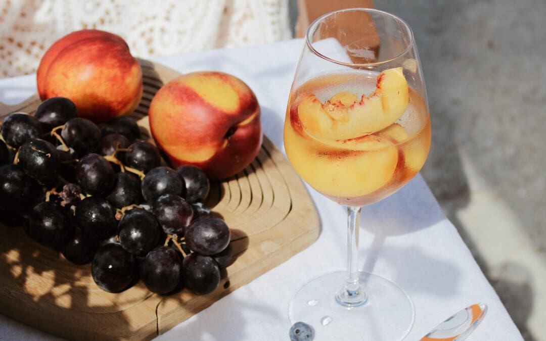 Summer Peach-Citrus Bellini Mocktail Recipe