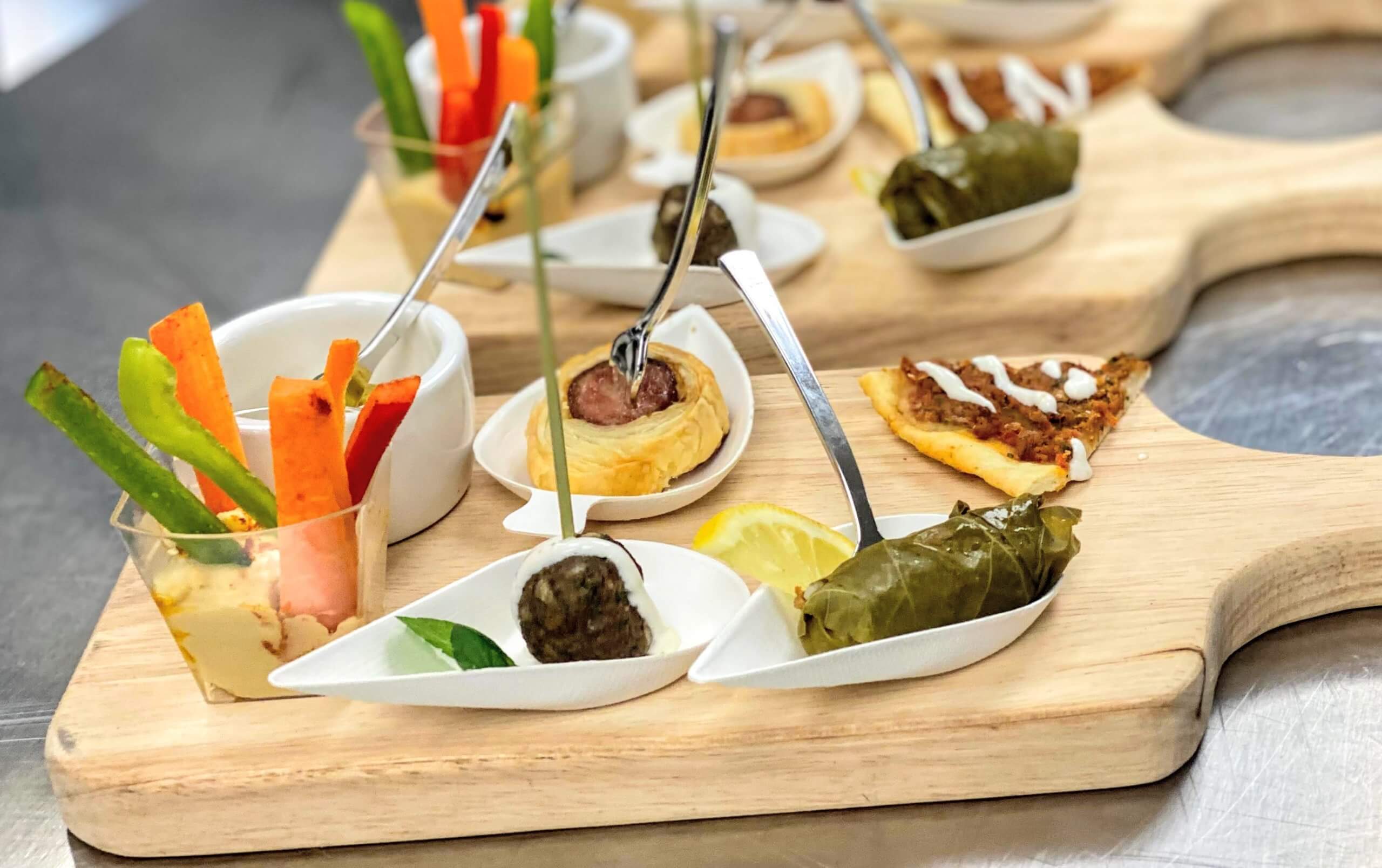 Hors d'Oeuvres/Appetizer Tastings by Vibrant Occasions Catering