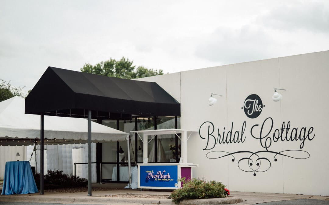 Catering The Blushing Bride Fashion Show at The Bridal Cottage